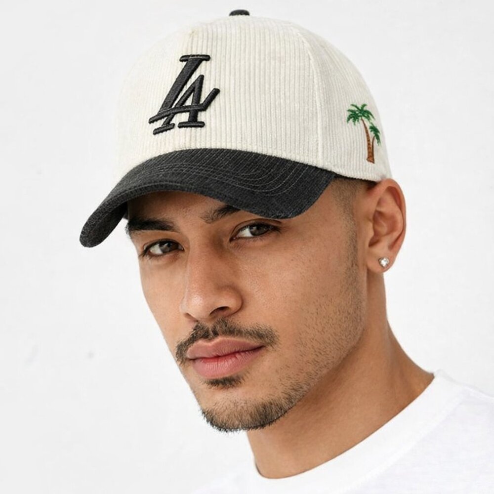 Paradise LA Los Angeles corduroy cap